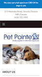 Mobile Screenshot of petpointe.ca